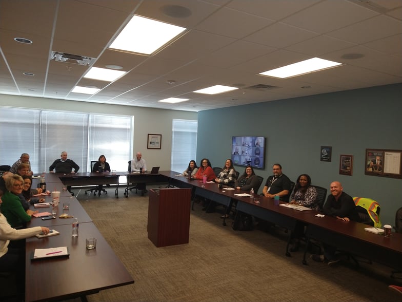 TSG's Corporate Team participates in a Town Hall meeting
