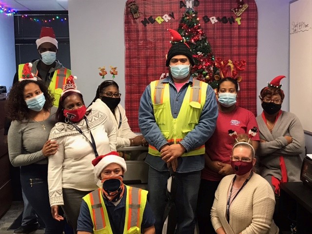 The Shippers Group Christmas Hat Day, Jonesboro Packaging, GA