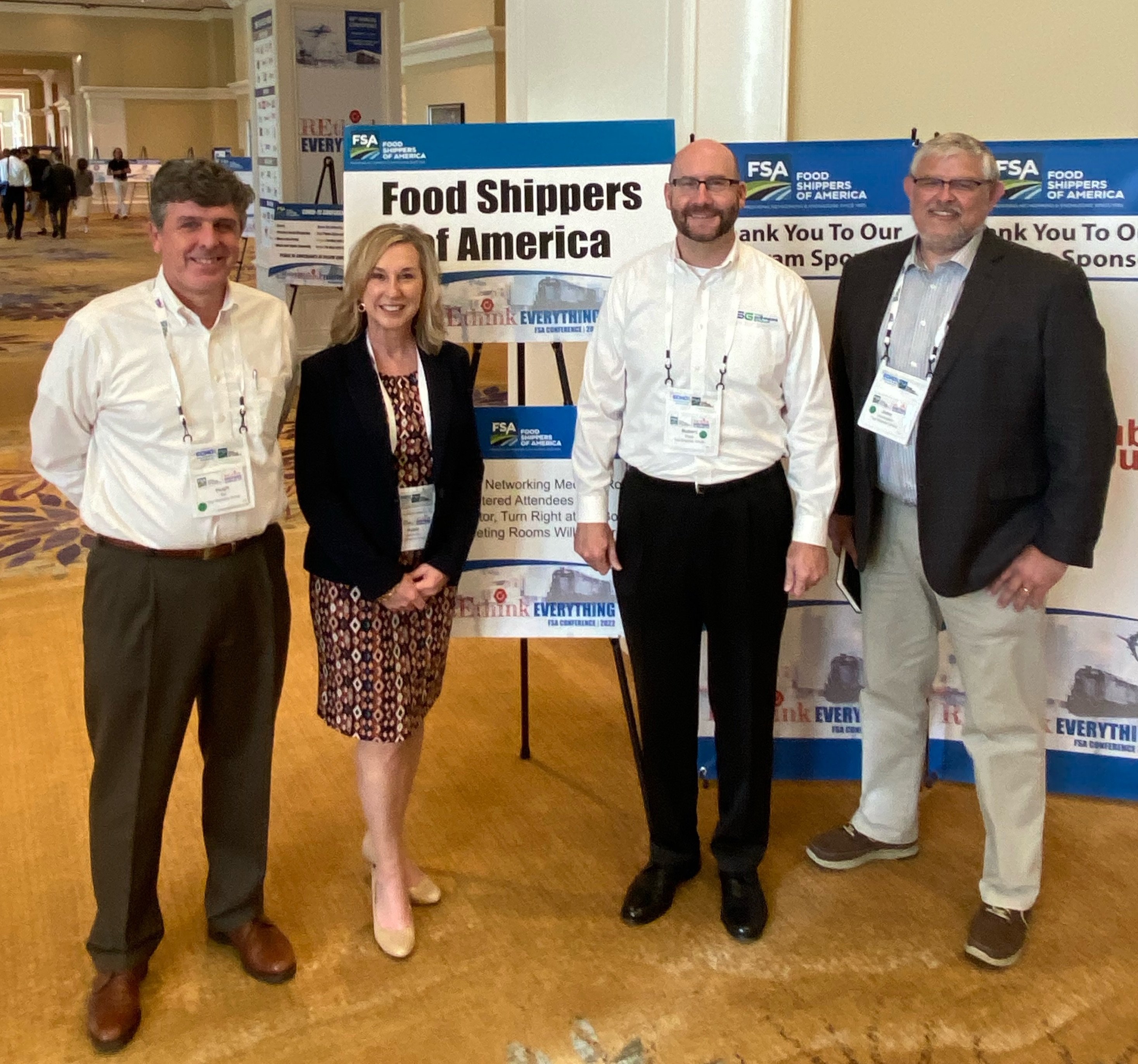 TSG's representatives at the Food Shippers of America Conference