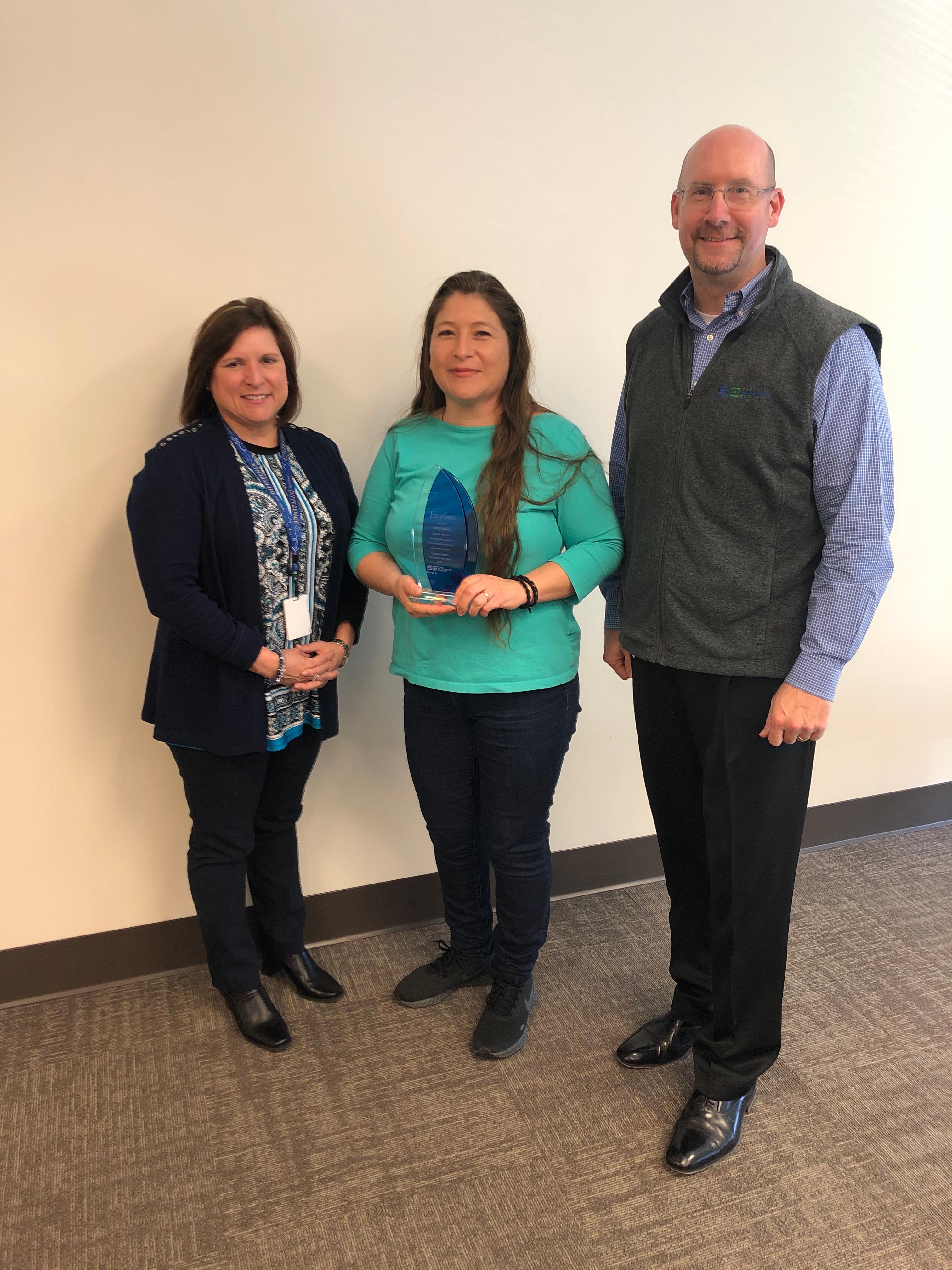 Maria Nunez Receives The Shippers Group 2019 Office Associate of the Year Award