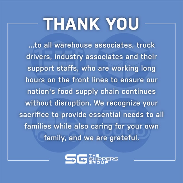 TSG Essential Worker Thank You