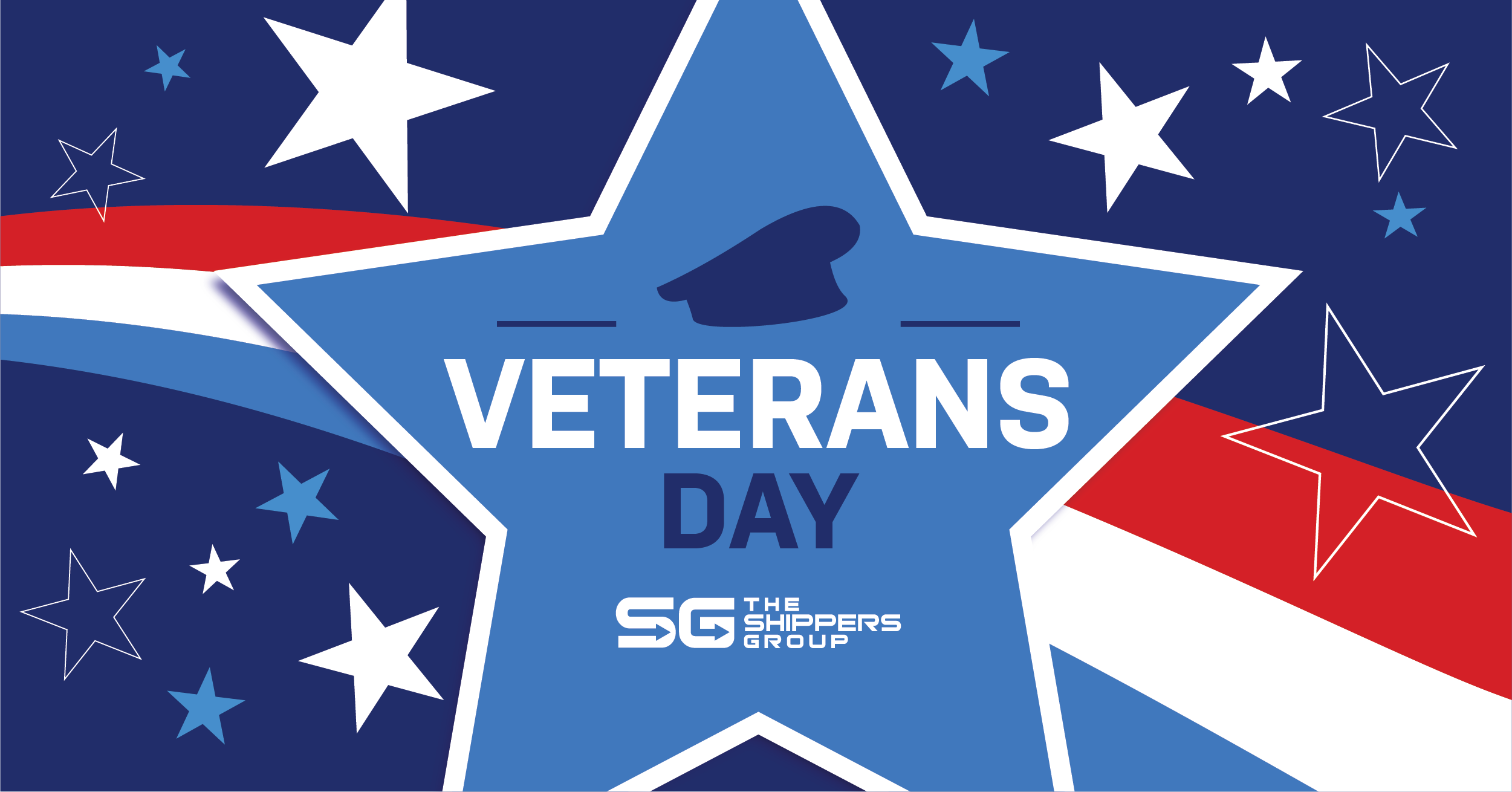 The Shippers Group Veterans Day graphic